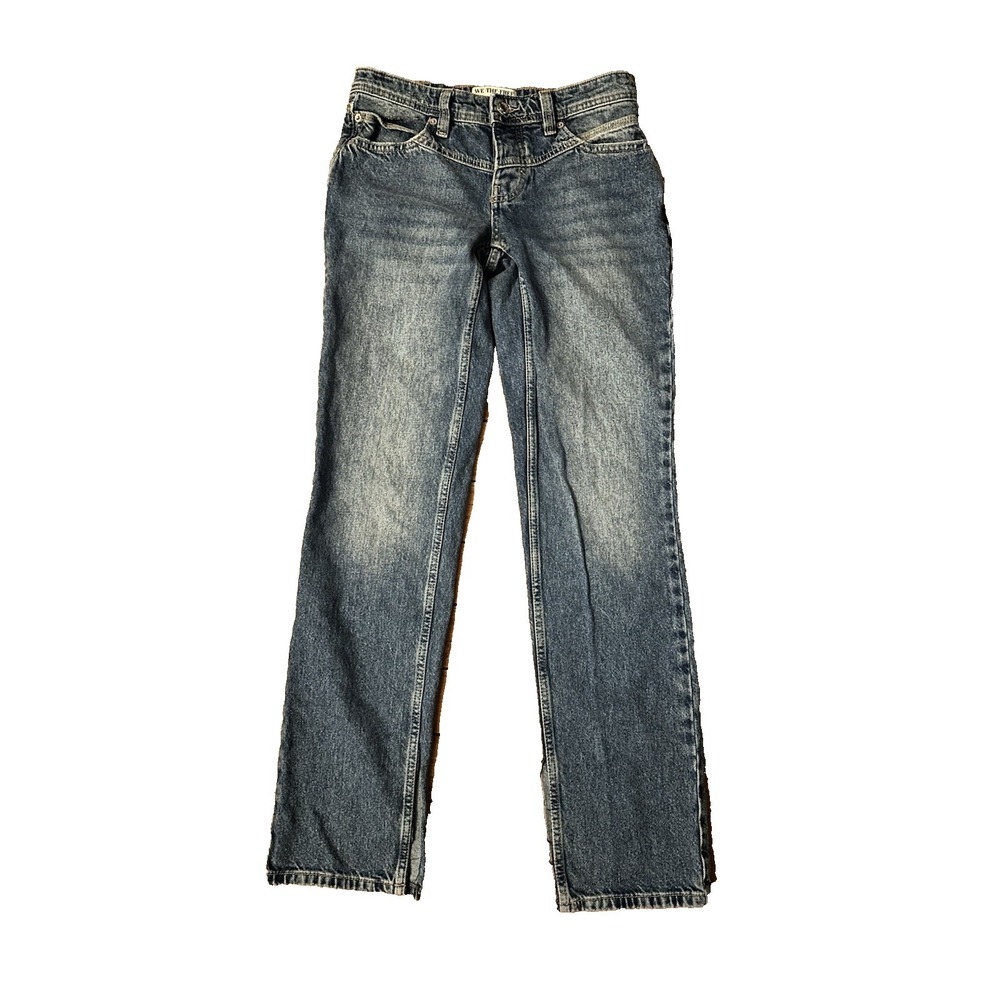 Free People Straight Leg Jeans Women's Size 25 Medium Wash